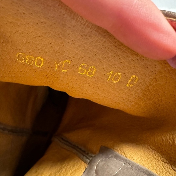 Jean Pier Clemente Vintage Leather Snakeskin Reptile Cowboy Western Boots Mens10 - Picture 13 of 16